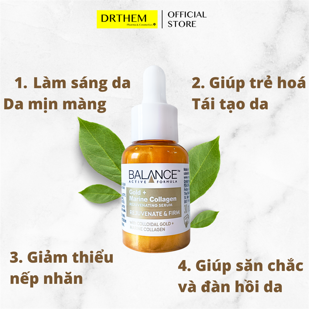 Tinh chất Balance Gold + Marine Collagen Rejuvenating Serum