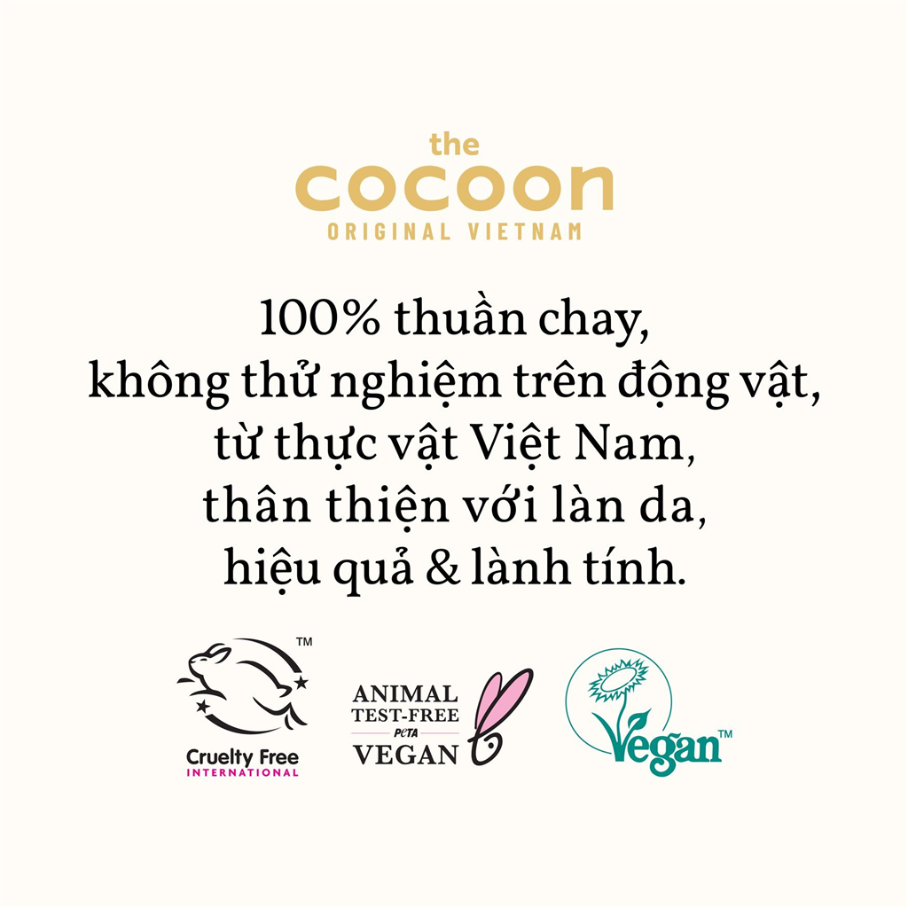  Nước Tẩy Trang Hoa Hồng Cocoon Tẩy Sạch Makeup & Cấp Ẩm 140ml